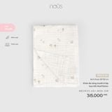 Khăn đa năng muslin 6 lớp họa tiết Mad Hatter Nous