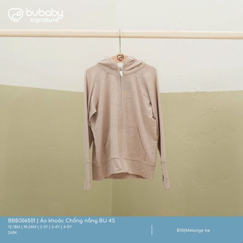 Áo chống nắng có mũ BU 4S Bubaby