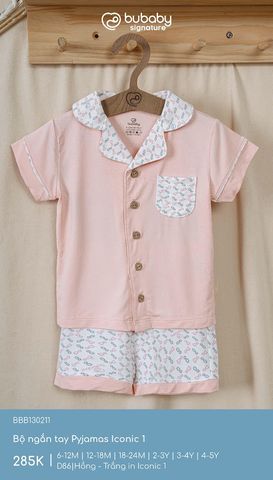Bộ ngắn tay Pyjamas Iconic 1 Bubaby