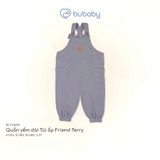 Quần yếm dài Túi ốp Friend Terry Bubaby BCT416201.18M18B
