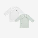 Áo dài tay cài chéo Siro 801 Bubaby