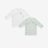 Áo dài tay cài chéo Siro 801 Bubaby