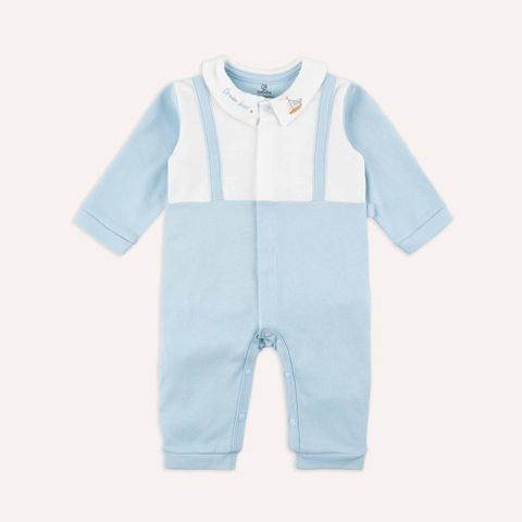 Body dài tay cài giữa cổ Peter Pan Bubaby