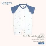 Body đùi ngắn tay cài giữa Little Car Bubaby