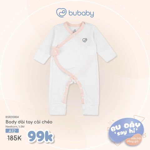 Body dài tay cài chéo Bubaby BSR210804.0NBA12