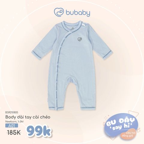 Body dài tay cài chéo Bubaby BSR210805.0NBA01