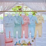 Bộ dài tay Hrnee Kimono cài chéo