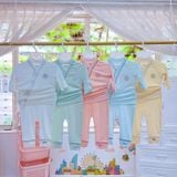 Bộ dài tay Hrnee Kimono cài chéo