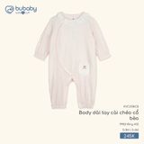 Body dài tay cài chéo cổ bèo Bubaby