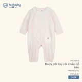 Body dài tay cài chéo cổ bèo Bubaby