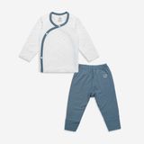 Bộ dài tay cài chéo Bambus Glory Bubaby