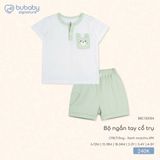 Bộ ngắn tay cổ trụ Bubaby