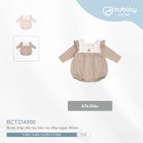 Body chip dài tay bèo vai đáp ngực Mimo Bubaby BCT214900.12MA76