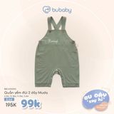 Quần yếm đùi 2 dây Muda Bubaby BBC4352MD.12ME64