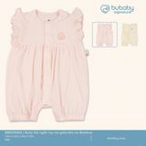 Body đùi ngắn tay cài giữa bèo vai Bambus Bubaby BBB230204.06MA08