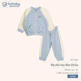 Bộ dài tay Kéo khóa Bubaby
