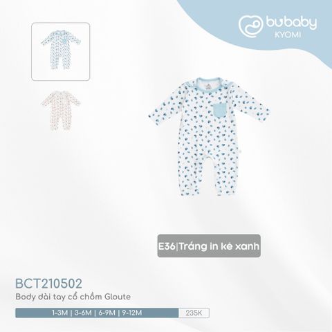 Body dài tay cổ chồm Gloute Bubaby BCT210502.06ME36