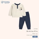 Bộ dài tay cổ trụ Bubaby