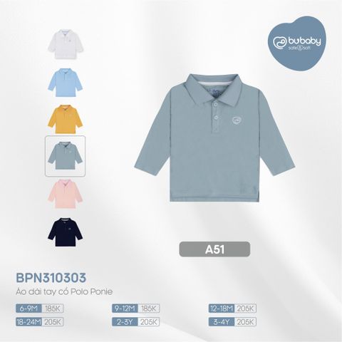 Promo Áo dài tay Ponie 8935296541840 Bubaby