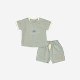 Bộ ngắn tay Bubaby cổ tròn Gloute BBC130405.04YA03