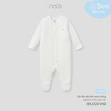 Bộ liền dài tất màu trắng Nous