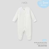 Bộ liền dài tất màu trắng Nous