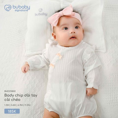 Body chip dài tay cài chéo Bubaby