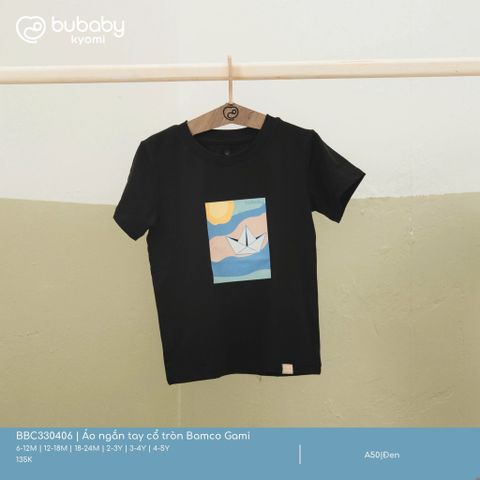 Áo ngắn tay cổ tròn Bamco Gami Bubaby