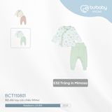 Bộ dài tay cài chéo Mimo Bubaby