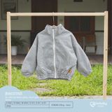 Áo dài tay Khóa giữa, chun gấu Winie Bubaby BWI311101.03YD38