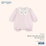 Body chip dài tay bèo cổ Jacquard Bubaby