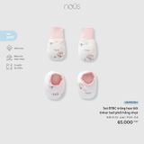 Set BTBC trắng họa tiết tinker bell phối hồng nhạt Nous