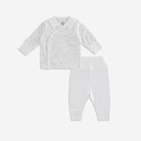 Bộ dài tay cài chéo cổ Peter Pan Gami Bubaby