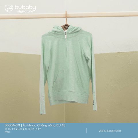 Áo chống nắng có mũ BU 4S Bubaby