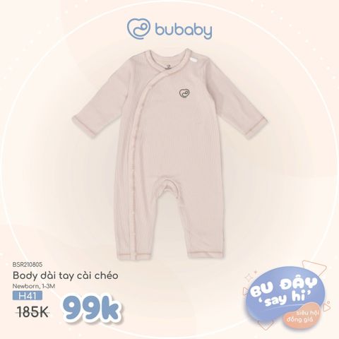 Body dài tay cài chéo Bubaby BSR210805.0NBA01