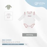 Body chip dài tay cài vai Gloute Bubaby BBC210103.12MA03