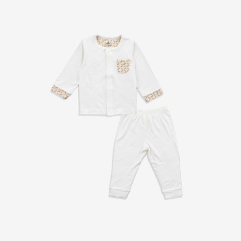 Bộ dài tay cài giữa Bambus Bubaby BBB110201.06ME15