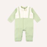 Body dài tay cài giữa cổ Peter Pan Bubaby