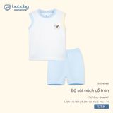 Bộ sát nách cổ tròn Bubaby