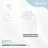 Bộ dài tay cài chéo Mimo Bubaby BCT110802.0NBE28