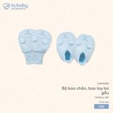 Bộ bao chân, bao tay tai gấu Bubaby