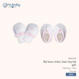 Bộ bao chân, bao tay bé gái Bubaby
