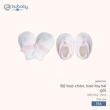Bộ bao chân, bao tay bé gái Bubaby