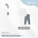 Bộ dài tay Cổ sen gấu xòe Lennie Bubaby