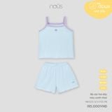 Bộ cộc hai dây màu xanh nhạt Nous NB3S25-SC4-F05-PB-9M