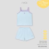 Bộ cộc hai dây màu xanh nhạt Nous NB3S25-SC4-F05-PB-9M