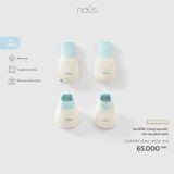 Set bao tay, bao chân trắng họa tiết mỏ neo phối xanh Nous