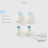 Set bao tay, bao chân trắng họa tiết mỏ neo phối xanh Nous