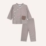 Bộ dài tay cài chéo Pyjamas Bubaby