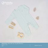 Body dài tay cài giữa Bambus Bubaby